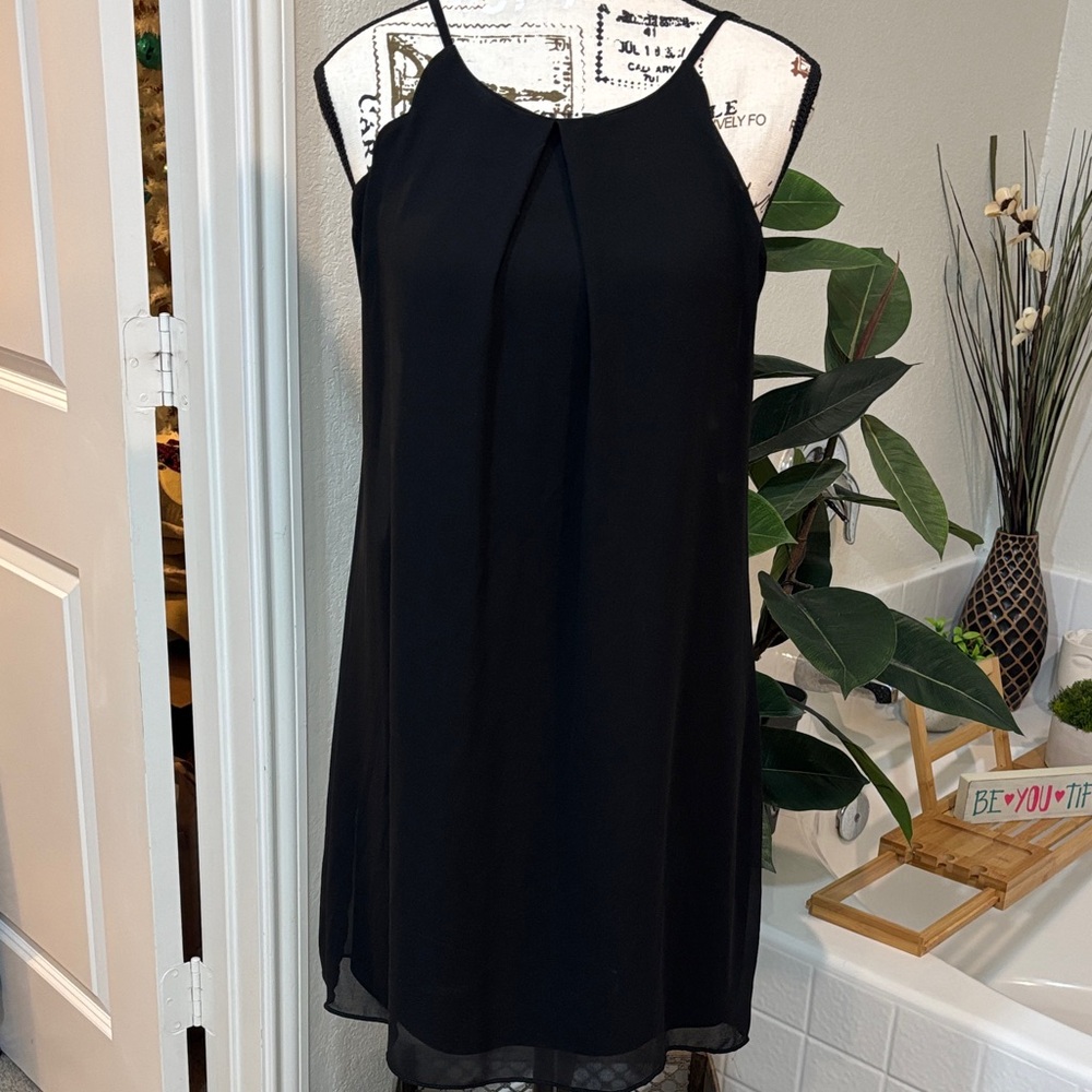 A. Byer Black Mini Dress